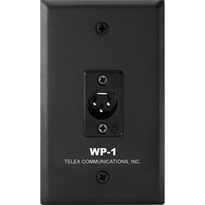 XLR wall plates