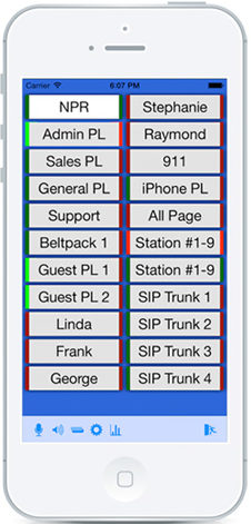 RTS VLink Control Panel
